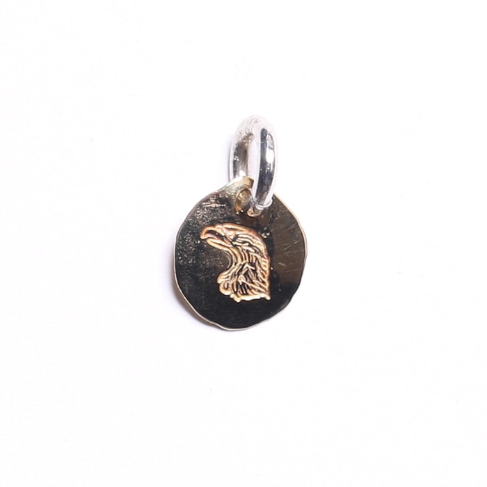 アクセサリー LARRY SMITH EAGLE FACE MEDAL XS 18K EFNL-0020 18K EAGLE FACE MEDAL XS | LARRY SMITH | WESTERN RIVER