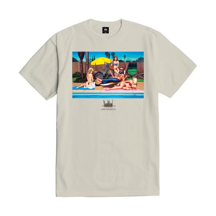 DAVID MANN POOLSIDE STOCK T-SHIRT