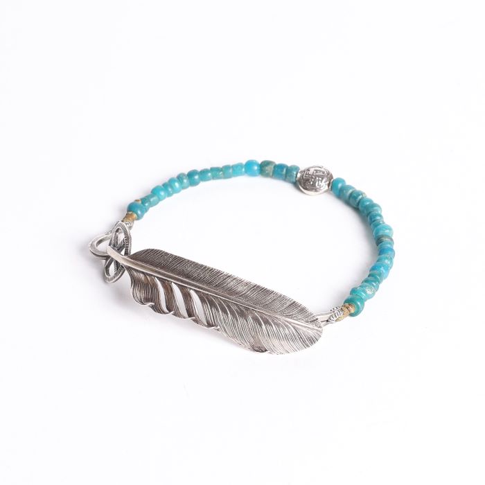 WHEEL FEATHER BRACELET