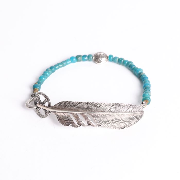 WHEEL FEATHER BRACELET