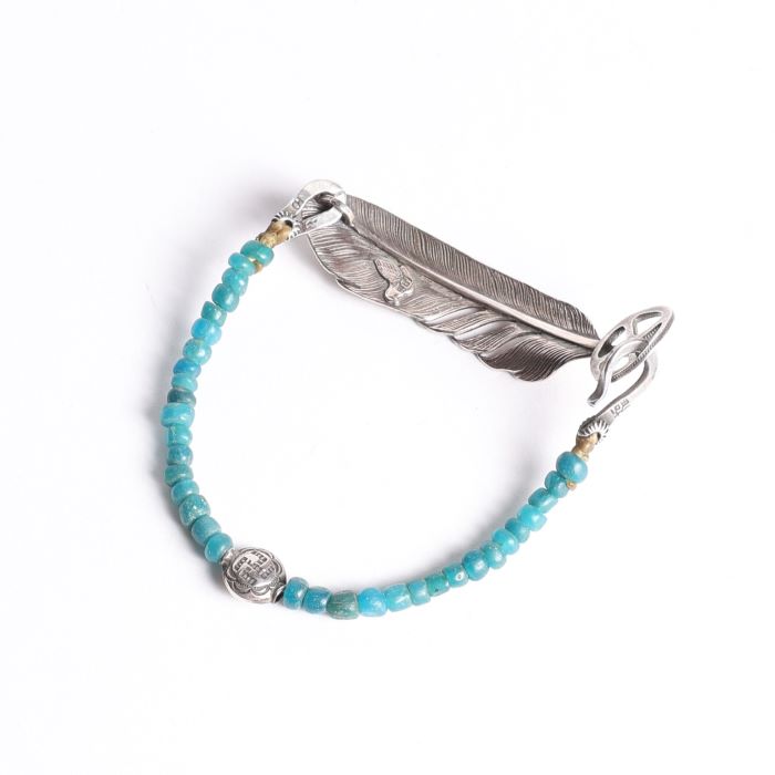WHEEL FEATHER BRACELET