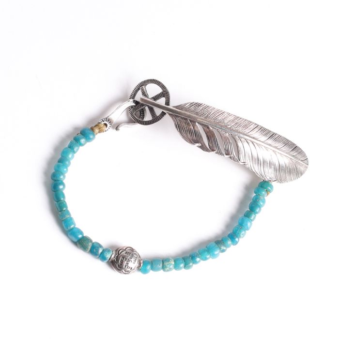 WHEEL FEATHER BRACELET