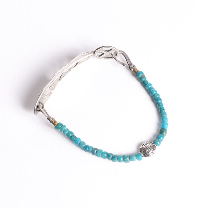 WHEEL FEATHER BRACELET