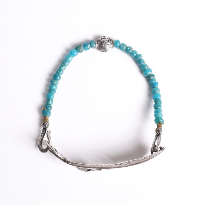 WHEEL FEATHER BRACELET