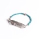 WHEEL FEATHER BRACELET