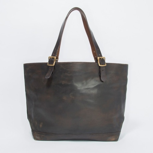 VS-264L LEATHER TRAVEL TOTE BAG -LARGE