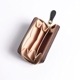 MINI WALLET ROUND ZIP AMERICAN BISON