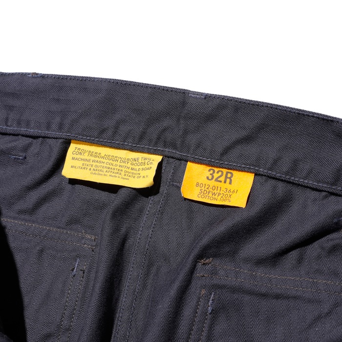 50'S Army Utility Trousers "Fort Knox"  Custom "OLIVER" 