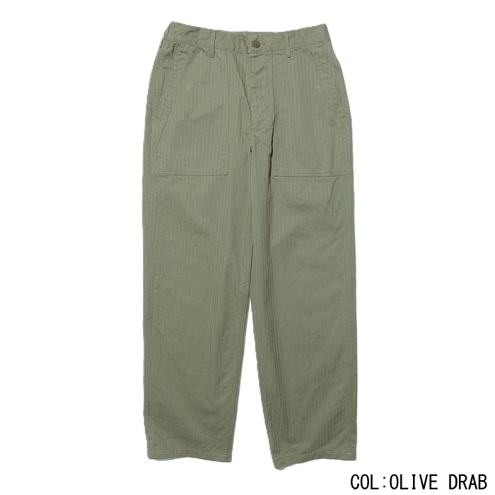 50'S Army Utility Trousers "Fort Knox"  Custom "OLIVER" 