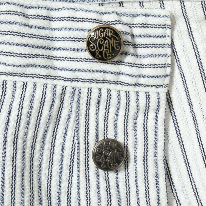 Lot No. SC42649 / FICTION ROMANCE 8oz. INDIGO STRIPE WORK PANTS