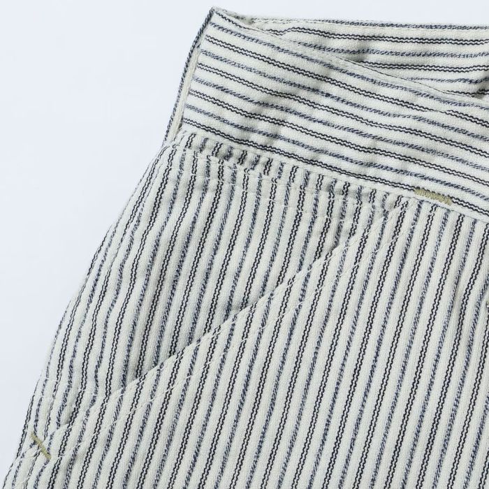 Lot No. SC42649 / FICTION ROMANCE 8oz. INDIGO STRIPE WORK PANTS