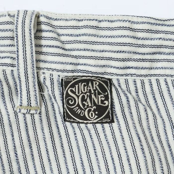 Lot No. SC42649 / FICTION ROMANCE 8oz. INDIGO STRIPE WORK PANTS
