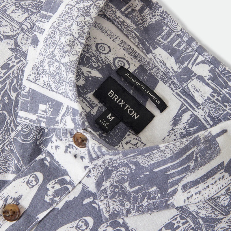 CHARTER PRINT S/S WVN