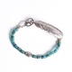 WHEEL FEATHER BRACELET