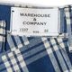 Lot 1237 1900��S INDIGO BLUE and WHITE CHECK WAIST OVERALL
