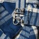 Lot 1237 1900��S INDIGO BLUE and WHITE CHECK WAIST OVERALL