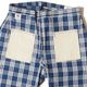 Lot 1237 1900��S INDIGO BLUE and WHITE CHECK WAIST OVERALL