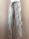 CLASSICAL LINEN STRIPE EASY PANTS LOT1644