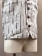 CLASSICAL LINEN STRIPE WORK VEST LOT1643