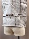 CLASSICAL LINEN STRIPE WORK VEST LOT1643