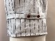 CLASSICAL LINEN STRIPE WORK VEST LOT1643