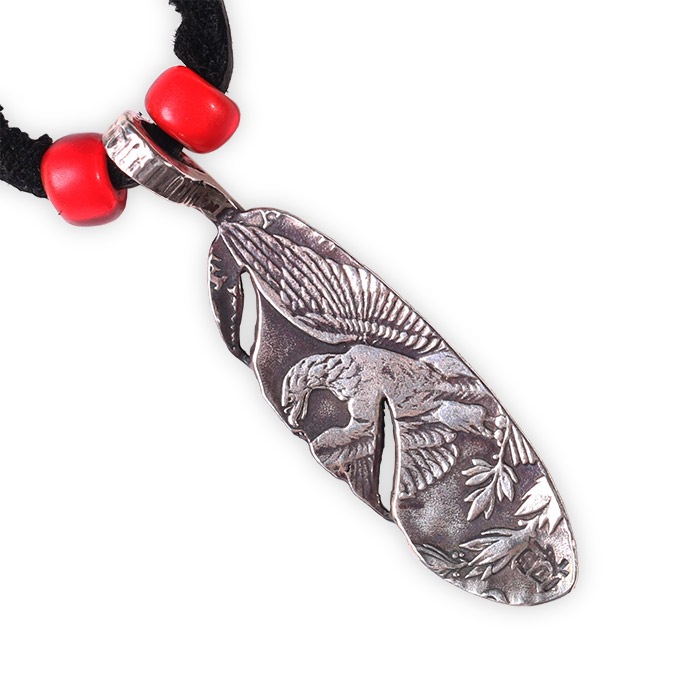 SILVER DOLLAR FEATHER RIGHT C-20R