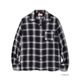 Lot No. SC29120 / RAYON OMBRE CHECK OPEN SHIRT