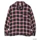 Lot No. SC29120 / RAYON OMBRE CHECK OPEN SHIRT