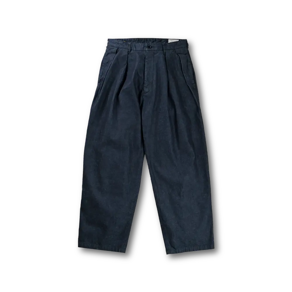 ��26AW��GFC1001 Big Denim Tuck Trousers