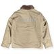 Lot 2181 NAF1168 N-1 WINTER JACKET KHAKI (NXs-1404) USS ROCK AGSS-274 WWII Submarine