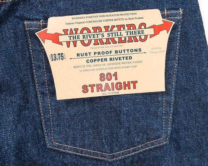 Lot 801 STRAIGHT JEANS