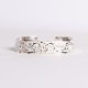 BR-0209 KARAKUSA ROSE BRACELET 13mm WIDE