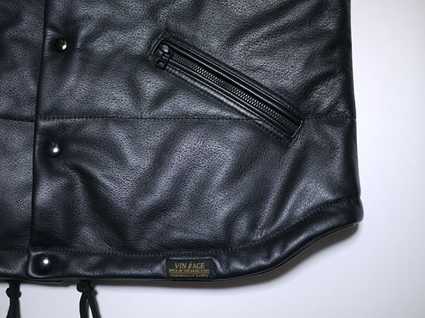 NAUGHTY LEATHER VEST : TYPE VLJ7
