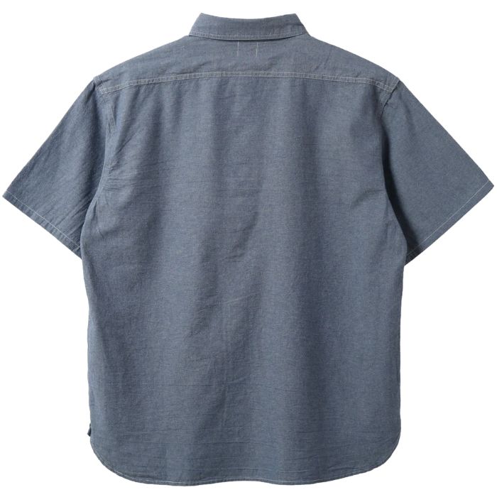 Chambray S/S Print Shirt BR-26211
