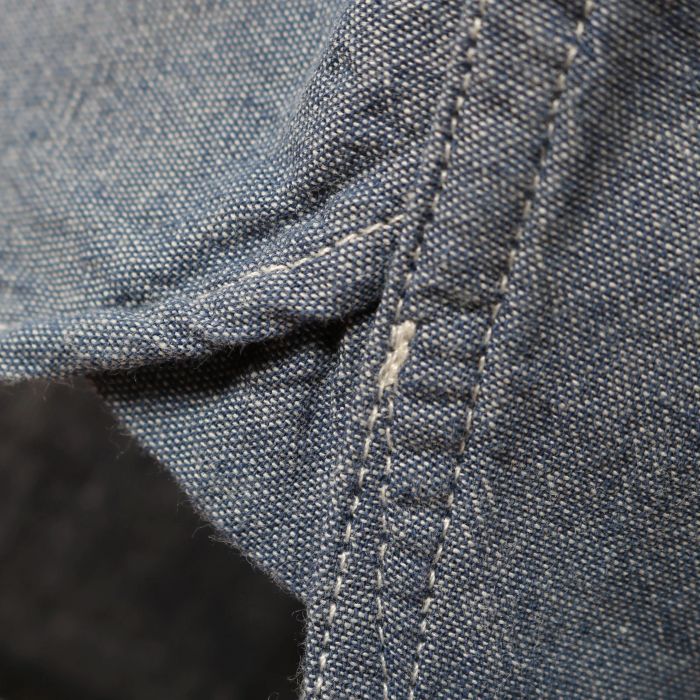 Chambray S/S Print Shirt BR-26211