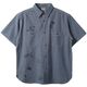 Chambray S/S Print Shirt BR-26211