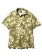 GOST2307 RETRO FLOWER PILE OPEN SHIRT