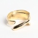 EFRG-0031-18K 18K GOLD NATABANE FEATHER RING
