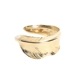 EFRG-0031-18K 18K GOLD NATABANE FEATHER RING