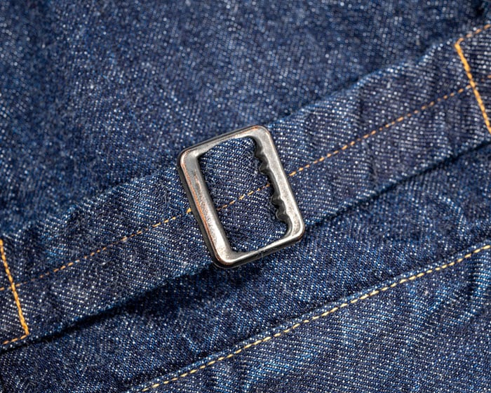 Lot 819 BLANKET LINED 13.75oz INDIGO DENIM/WOOL BLANKET