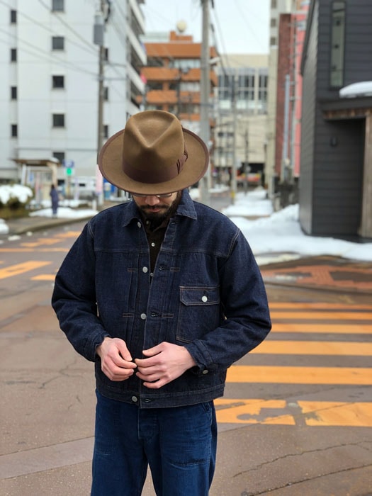Lot 819 BLANKET LINED 13.75oz INDIGO DENIM/WOOL BLANKET