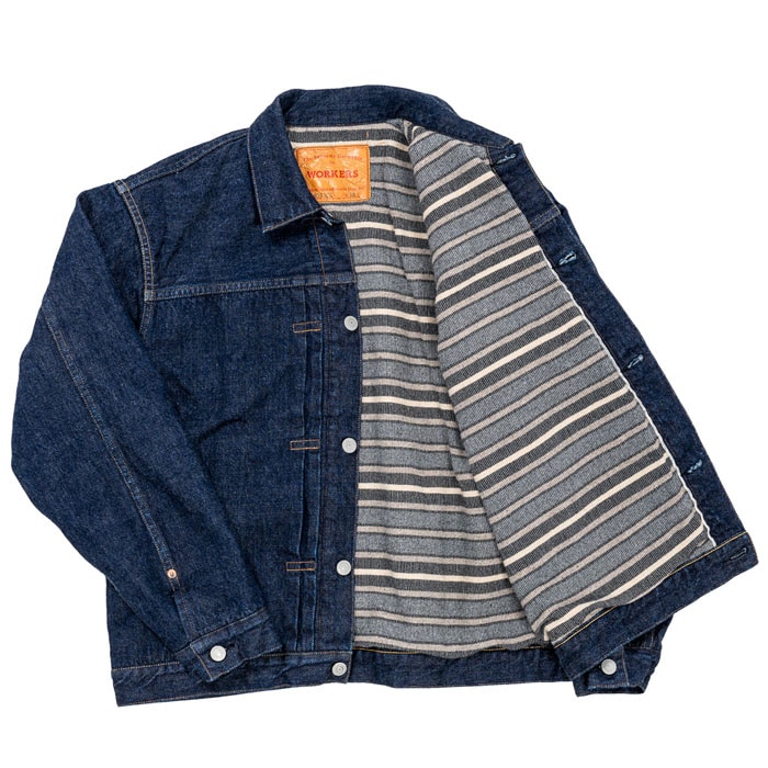 Lot 819 BLANKET LINED 13.75oz INDIGO DENIM/WOOL BLANKET