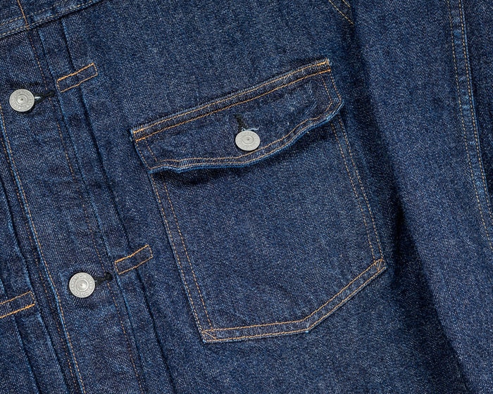 Lot 819 BLANKET LINED 13.75oz INDIGO DENIM/WOOL BLANKET