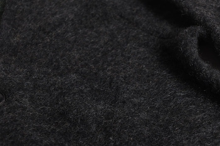 VINTAGE MOHAIR ARGYLE BORDER CARDIGAN