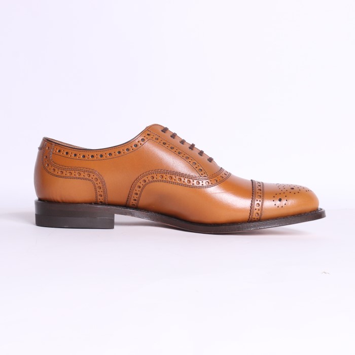 SEMI BROGUE OXFORD SHOES