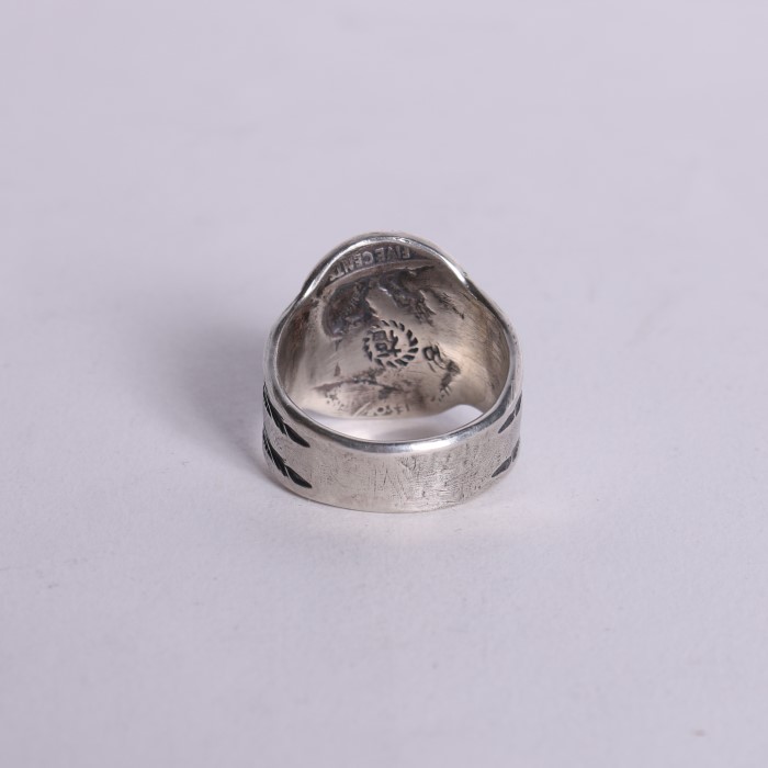 C-2 INDIAN SKULL RING M