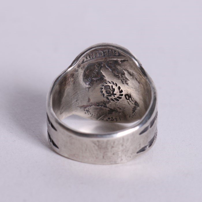 C-2 INDIAN SKULL RING M