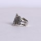 C-2 INDIAN SKULL RING M