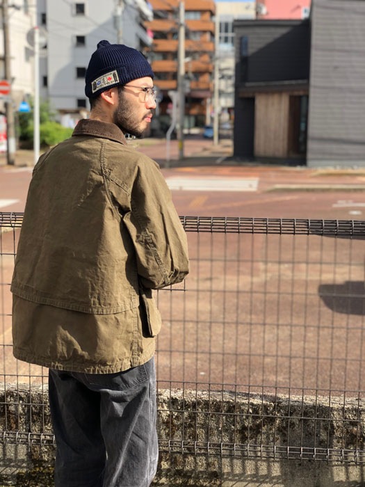 COATING CANVAS FIELD JACKET