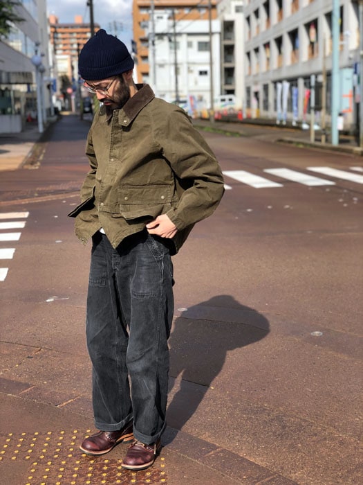 COATING CANVAS FIELD JACKET